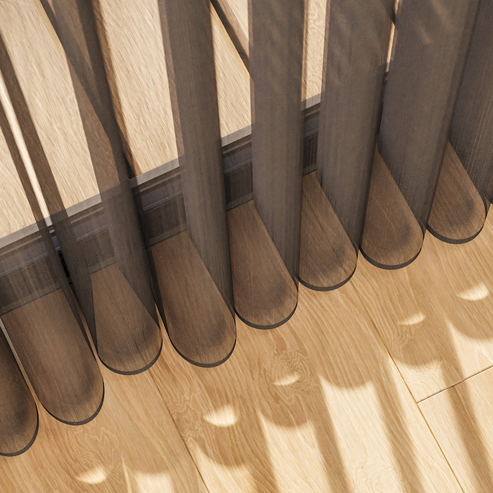 Innenausstattung, Verdine Gardine-System Boden