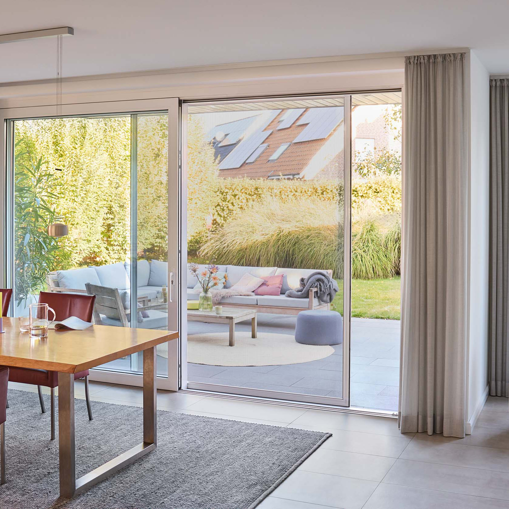 Raumausstattung mit Insektenschutz